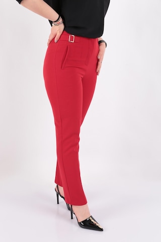 Ayhan 70609 Kadın Pantolon 70609-174-R0766 Kırmızı