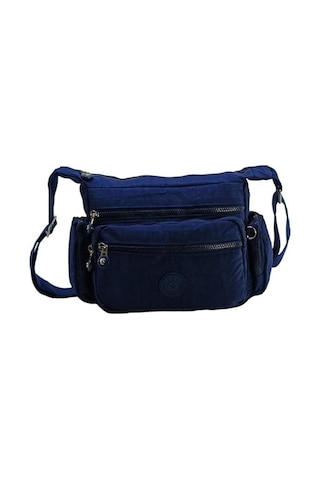 Baginn Kadın Çapraz Askılı Postacı Çanta Çok Cepli Kılinkır Kumaş 25 Cm Genişlik 001