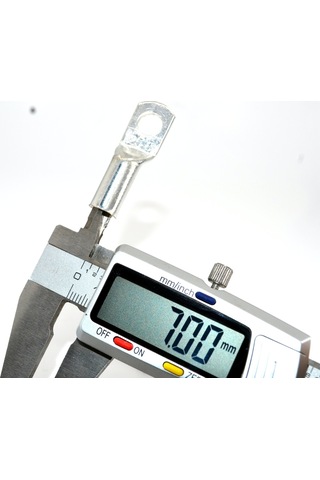 20 Adet Sıkmalı Kablo Pabucu Bakır 25mm M8 Kalaylı Skp