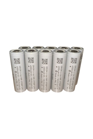 21700 3.7v 4000 Mah 12c Li-ion Pil - 10 Adet