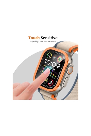 Apple Watch Uyumlu Ultra 1/2/3 49mm High Glass Kolay Cam Ekran Koruyucu