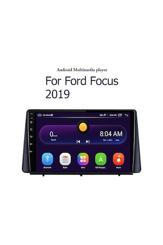 Ford Focus 5 Android 2 Gb + 32 Gb Rom Carplay Multimedya JAPON SERİ