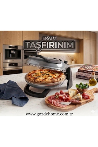 Gözdehome Erato 12028 Taşfırınım Pizza Lahmacun Makinesi