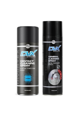 Divortex Yağsız Kontak Temizleme ve Fren Balata Sprey Seti