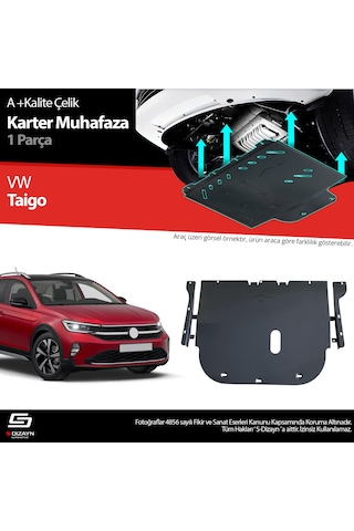 S-dizayn Vw Taigo Çelik Karter Muhafaza Koruma 2020 Üzeri A+ Kalite