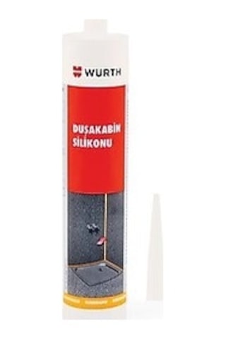 Würth Beyaz Duşakabin Silikon Würth Beyaz Duşakabin Silikon