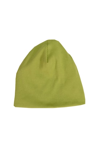 Luess Çocuk Unisex Fitilli Kışlık Bere Fıstık Yeşili