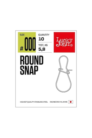Lucky John Klips 5113 Round Snap No : 3 10 Lu Pk - Standart