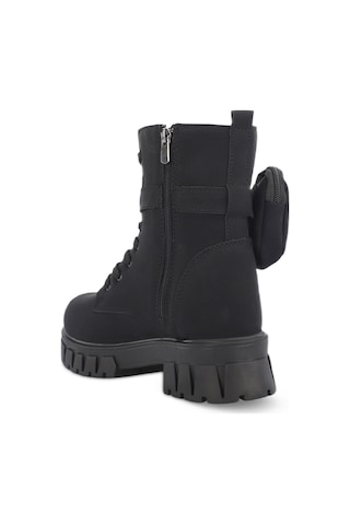 ESEM HELLO Kadın  Siyah Nubuk Bot