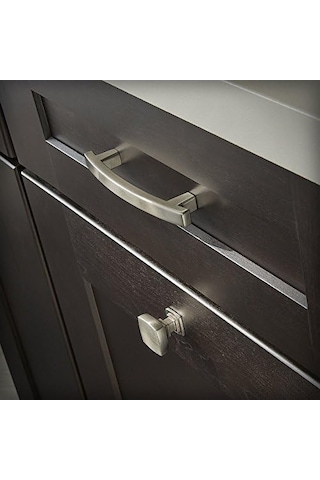 Franklin Brass Pierce Dolap Çekme, Nikel, 4 İnç Çekmece Kolu, 10'lu Paket, P29615k-sn-b