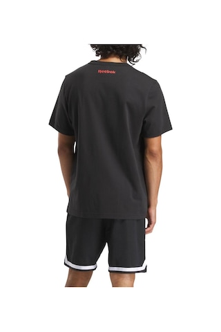 Reebok Basketball T-shırt 100214159 Erkek Tişört Siyah S-xxl Siyah