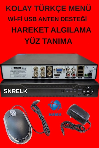 Snrelk Sencrom Hama 1080p Gece Renkli Full Hd 320 Gb Su Geçirmez Güvenlik Kamerası
