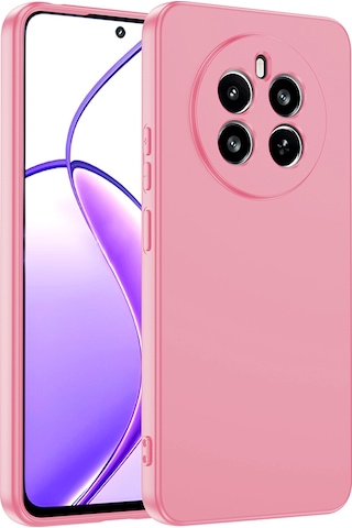 Realme 12 4g Kılıf Zore Mara Lansman Kapak Pembe