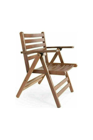 Antalya Katlanır Ahşap Bahçe Balkon Seti: 80X80 Masa + 2 Sandalye