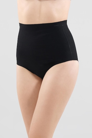 Blackspade 1476 Bayan Yüksek Bel Siyah Slip Korse