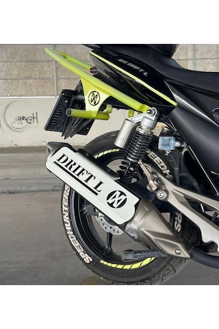 Drift L Uyumlu Egzoz Koruma Beyaz Renk Diğer Drift L Uyumlu Egzoz Koruma Beyaz Renk Diğer