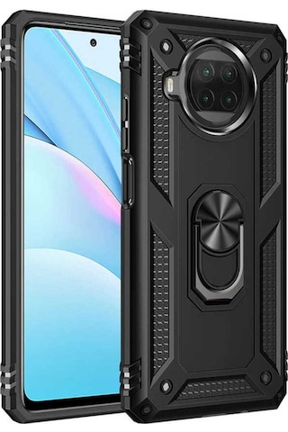 Xiaomi Mi 10t Lite 5g Kılıf Zore Vega Kapak Siyah
