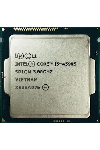 Intel Core i5-4590S I5 4590s 3.0 GHz LGA1150 6 MB Cache 65 W İşlemci Tray Intel Core i5-4590S I5 4590s 3.0 GHz LGA1150 6 MB Cache 65 W İşlemci Tray