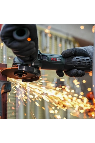 Klpro KLAT12506B 1550W 125 MM Kömürsüz Avuç İçi Taşlama