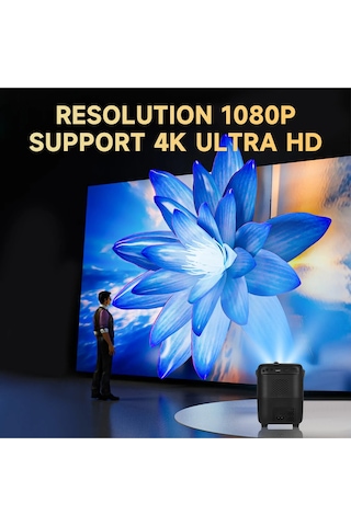 Oyun Canavarı Projeksiyon 1080p 4k Ultra Hd 5g Hz Wifi 5000:1 Kontrast 3gb Ram 2 Kol