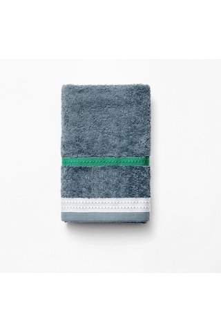 Benetton Home Yüz Havlusu, 30x50 Cm, Pamuk, Koyu Mavi Renkte, Neutral Seri
