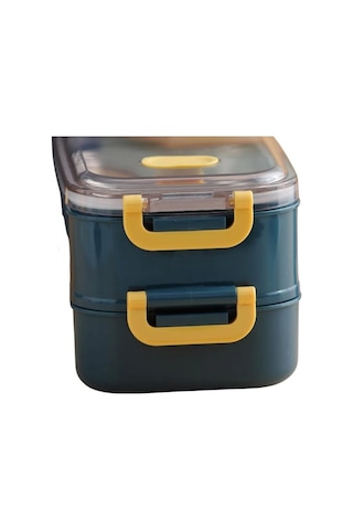 Vagon Çelik Lunch Box 1400 ML Yeşil