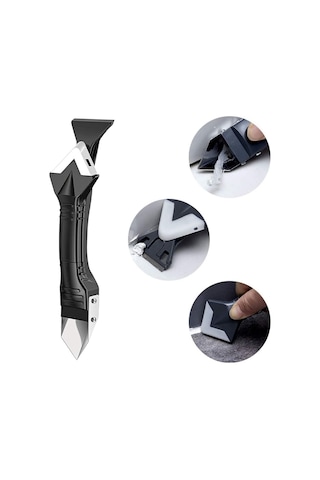 Nasific Buffer 3'ü 1 Arada Fayans Derz Silikon Kazıyıcı Sıyırıcı Aparat