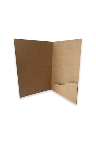 10 Adet Kraft Cepli Dosya, A4, Baskısız, 300 Gr Kraft, 24x32.5 Cm Diğer
