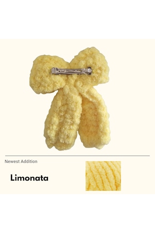 Limonata Puffy Toka Açık Sarı