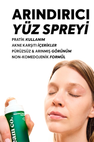 Cream Co. Bha-Pha Niacinamide Tonik 200 ML + Heartleaf Balance Akne Karşıtı Gözenek Sıkılaştırıcı Yüz Spreyi 50 ML