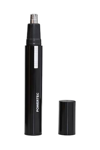 Powertec TR-404 Burun Kulak Kaş 2in1 Tıraş Makinesi Siyah