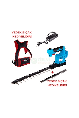 Koham KH-TP30 Filiz Alma Makinesi + Özel Yedek Bıçak Hediyeli 7.5AH