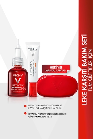 Vichy Liftactiv B3 Serum 30 Ml + Pigment Specalist B3 15 Ml Çanta Hediyeli