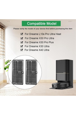 Dreame L10s Pro Ultra Heat Robot Süpürge İçin Hepa Filtresi