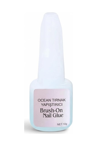 Fırçalı Tırnak Yapıştırıcı 10 G - Brush On Nail Glue 2 Adet