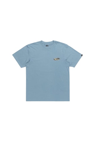 Quiksilver Tc Snap Ss Erkek T-shirt Eqyzt07672-18406 Mavi-mavi