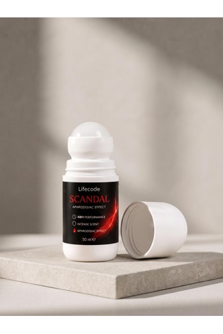 Alüminyumsuz Beyazlatıcı Etkili Roll On 50 Ml Scandal