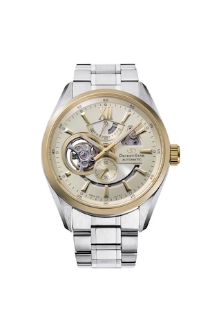 Orient Star Re-av0124g00b El Yapımı Makine Otomatik Erkek Kol Saati Gümüş