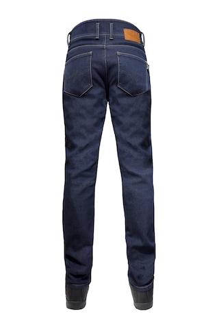 The Biker Jeans City Biker Cold Killer Dark Blue Korumalı Motosiklet Kot Pantolonu Mavi