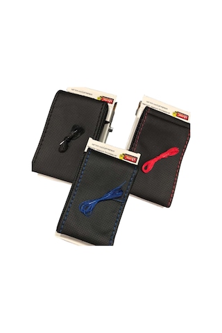 Deri Sarmalı Dikişli Kokusuz Oto Direksiyon Kılıfı