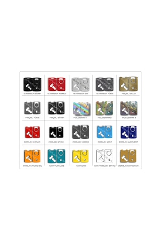 Renault Clıo4 - Megane 3 - Fluence Kart Anahtar Stıcker Kaplama (471269507)