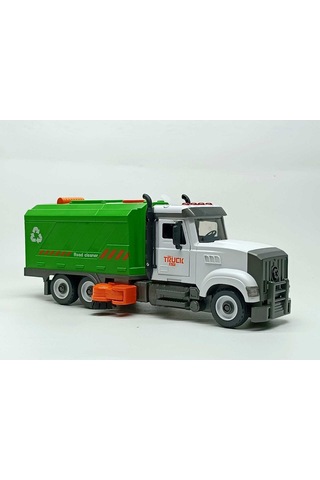 Ceren Ctoys Sesli Işıklı Pilli Sök Tak Yol Temizlik Kamyonu Tw9083b