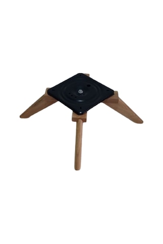 Kayın Berjer Ayağı Döner Tablalı