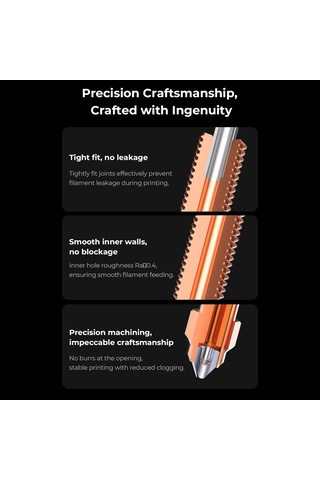 Geeroyoo Creality 0.6mm Hızlı Değiştirilebilir Yüksek Akış Nozulu - K1, K1 Max, K1c, K1 Se, Ender-3 V3 Ve Plus İçin Uyumlu