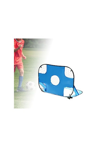 Homyl Çocuklar Futbol Kalesi Kale Çerçevesi Kolay Katlanır Açık Mavi