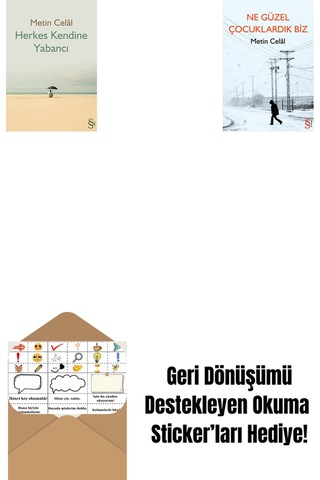 Herkes Kendine Yabancı + Ne Güzel Çocuklardık Biz + Okuma Sticker'ları
