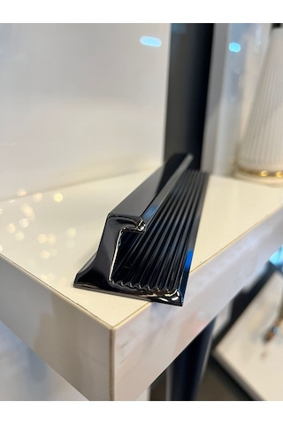 L Line Metal Kulp 96mm Füme Dolap Kapak Tv Ünite Komidin Modern Çekmece Mobilya Kulbu Mutfak Füme
