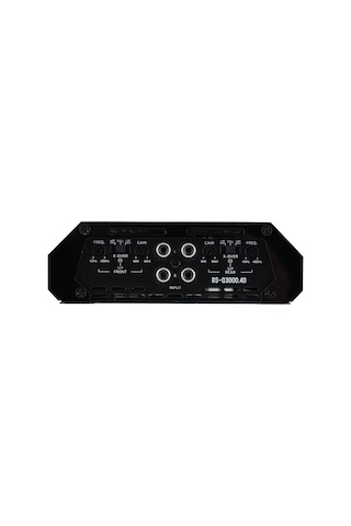 Reiss Audio Rs-q3000.4d 4 Kanal Class D Oto Amplifikatör Gri