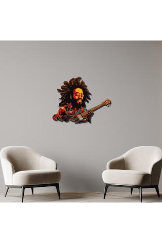 Bob Marley Metal Tablo