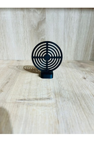 Hedef 9 Cm Siyah Renk + 21 Paket Plastik Boncuk Karışık